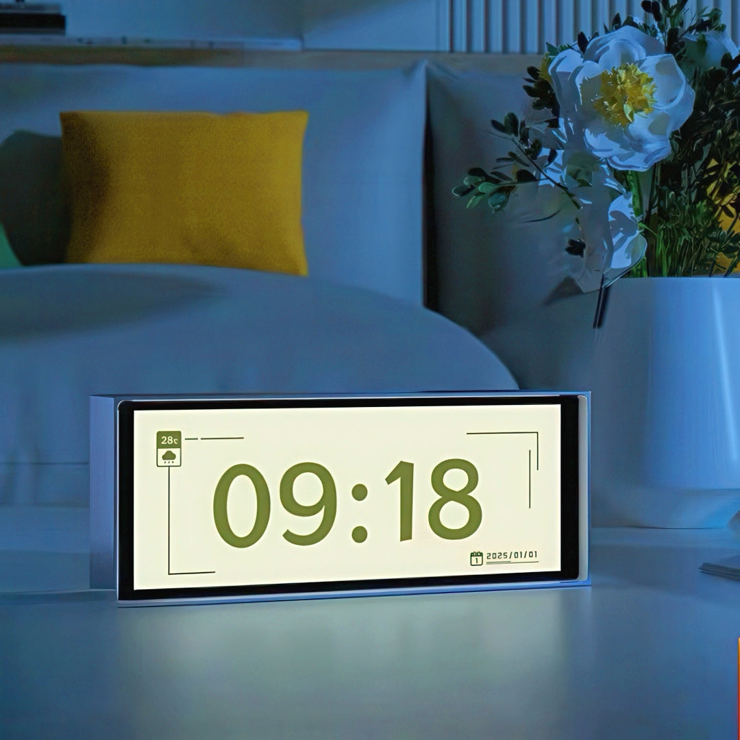 Smart Quantum Digital Clock with IPS Display