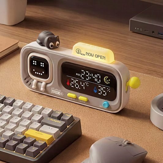 Smart Digital Clock with Temperature and Humidity Meter