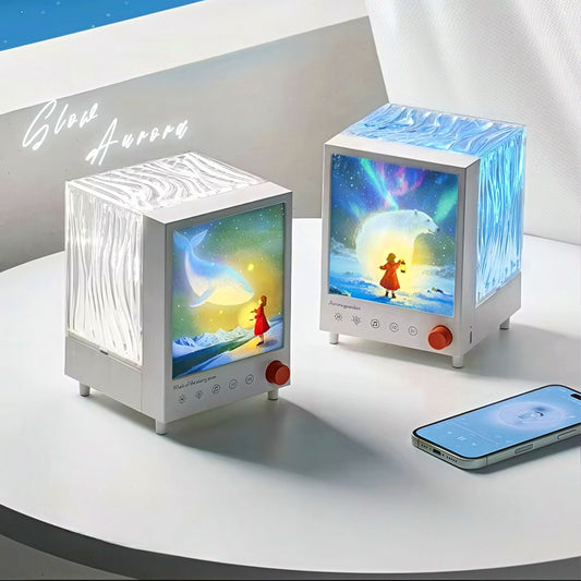 Aurora Projector Nightlight with White Noise