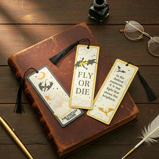Fourth Wing Themed Acrylic Bookmark