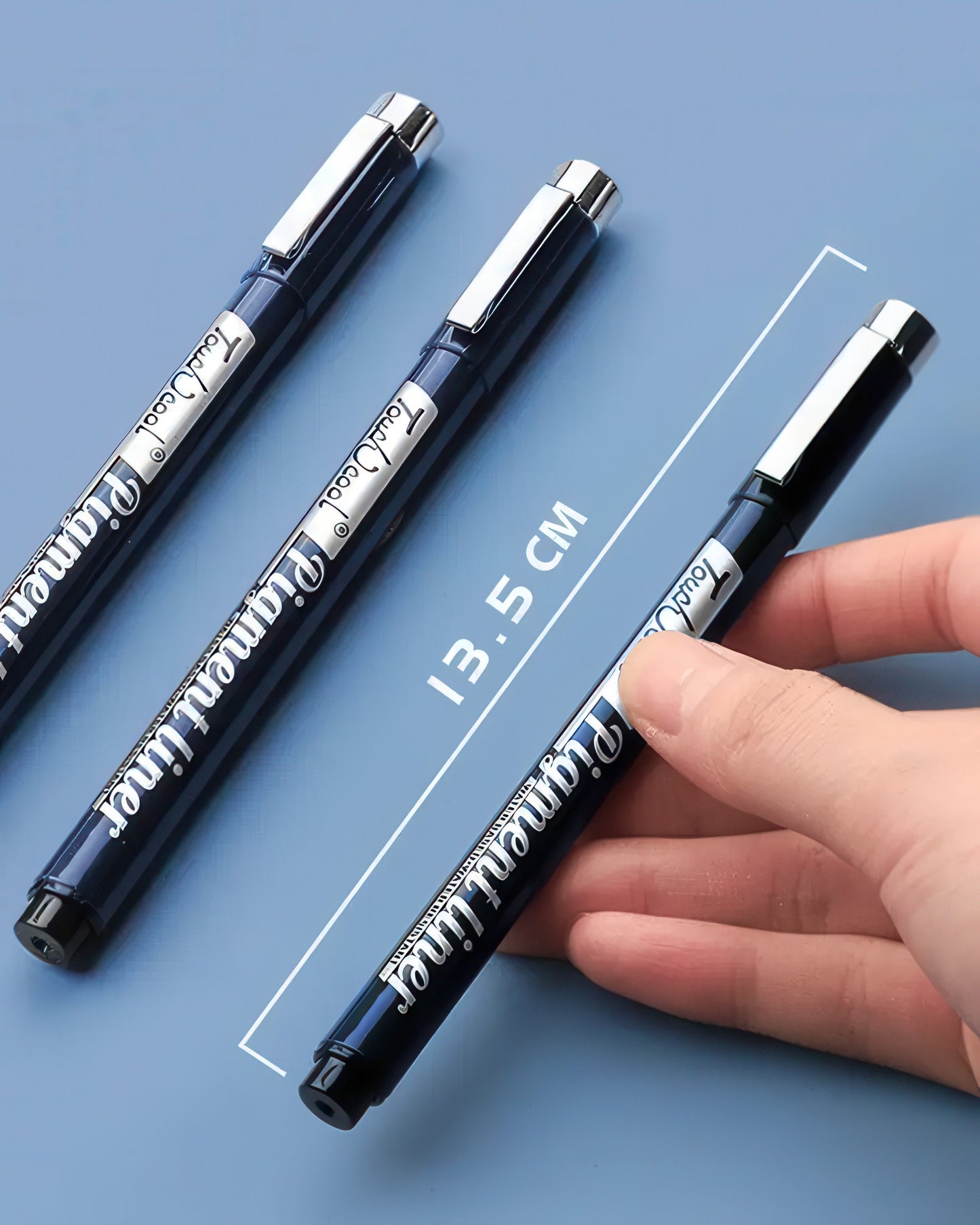 Ensemble de stylos à dessin à pointe fine imperméables Touch Cool