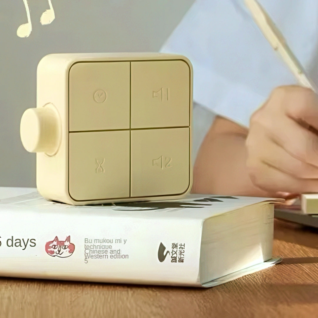 Rechargeable Alarm Clock with LCD Display