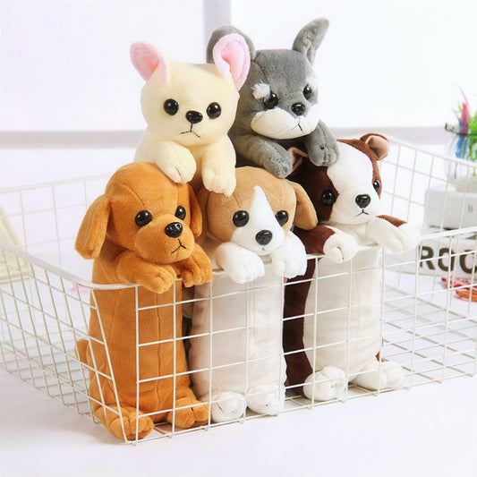 Cute Puppy Plush Pencil Case