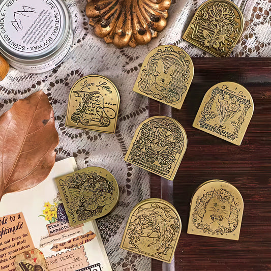 Retro Style Metal Binder Clips