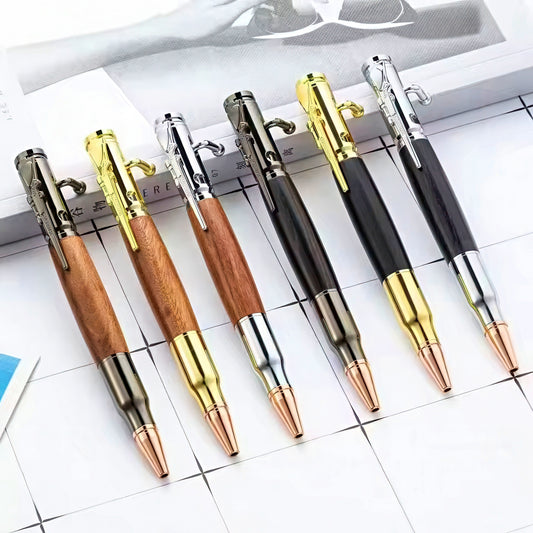 Bullet Shaped Bolt Action Ballpoint Pen