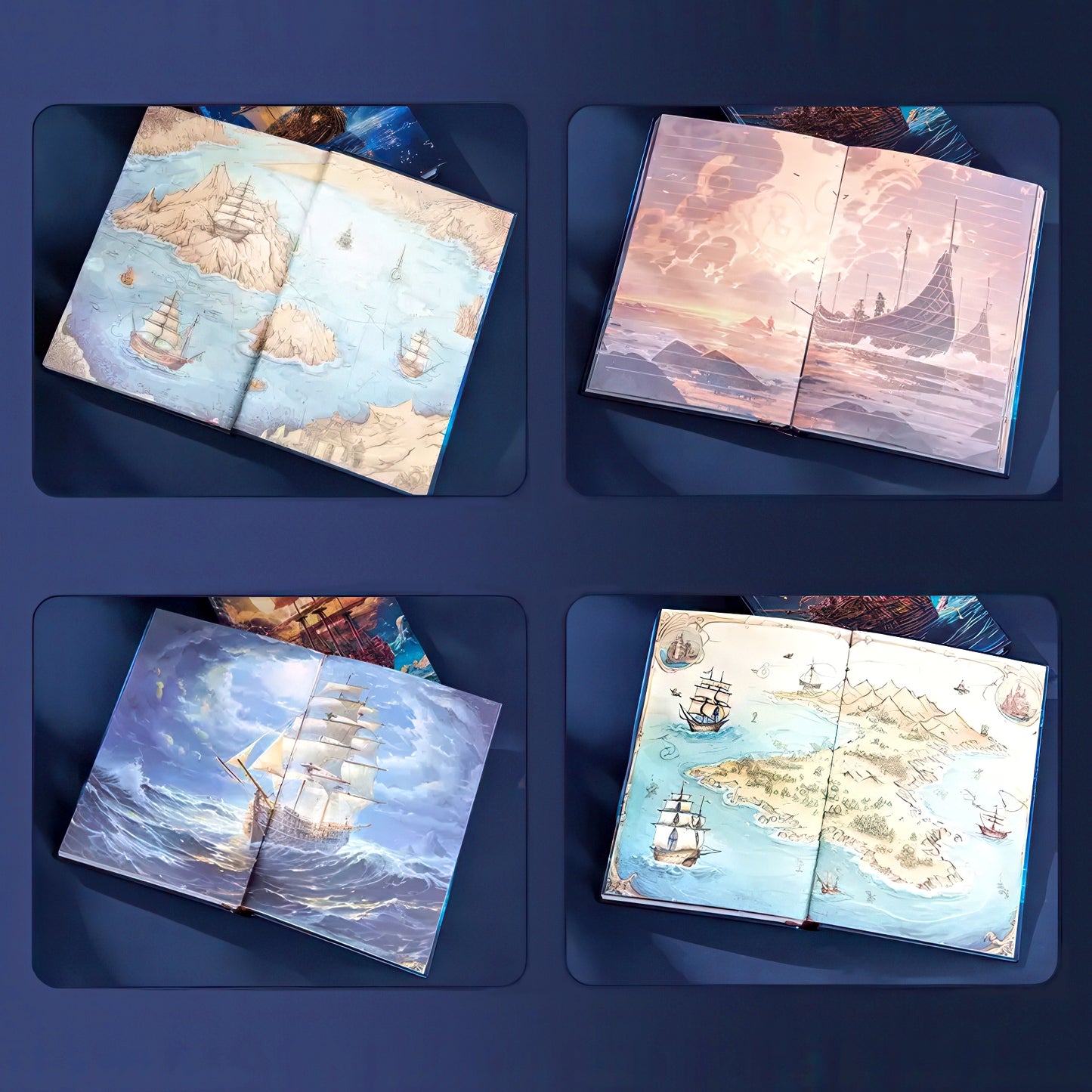 Sail of Dreams Hardcover Journal