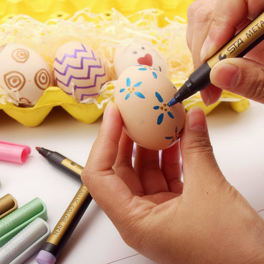 STA Metallic Color Marker Pen Set