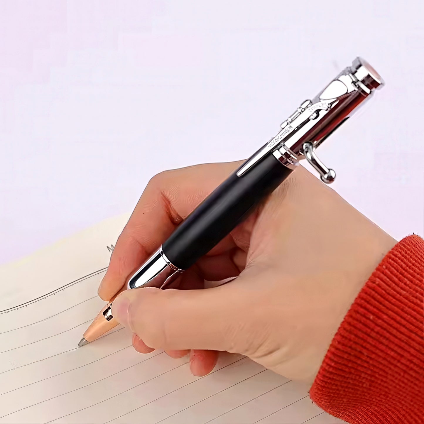 Bullet Shaped Bolt Action Ballpoint Pen