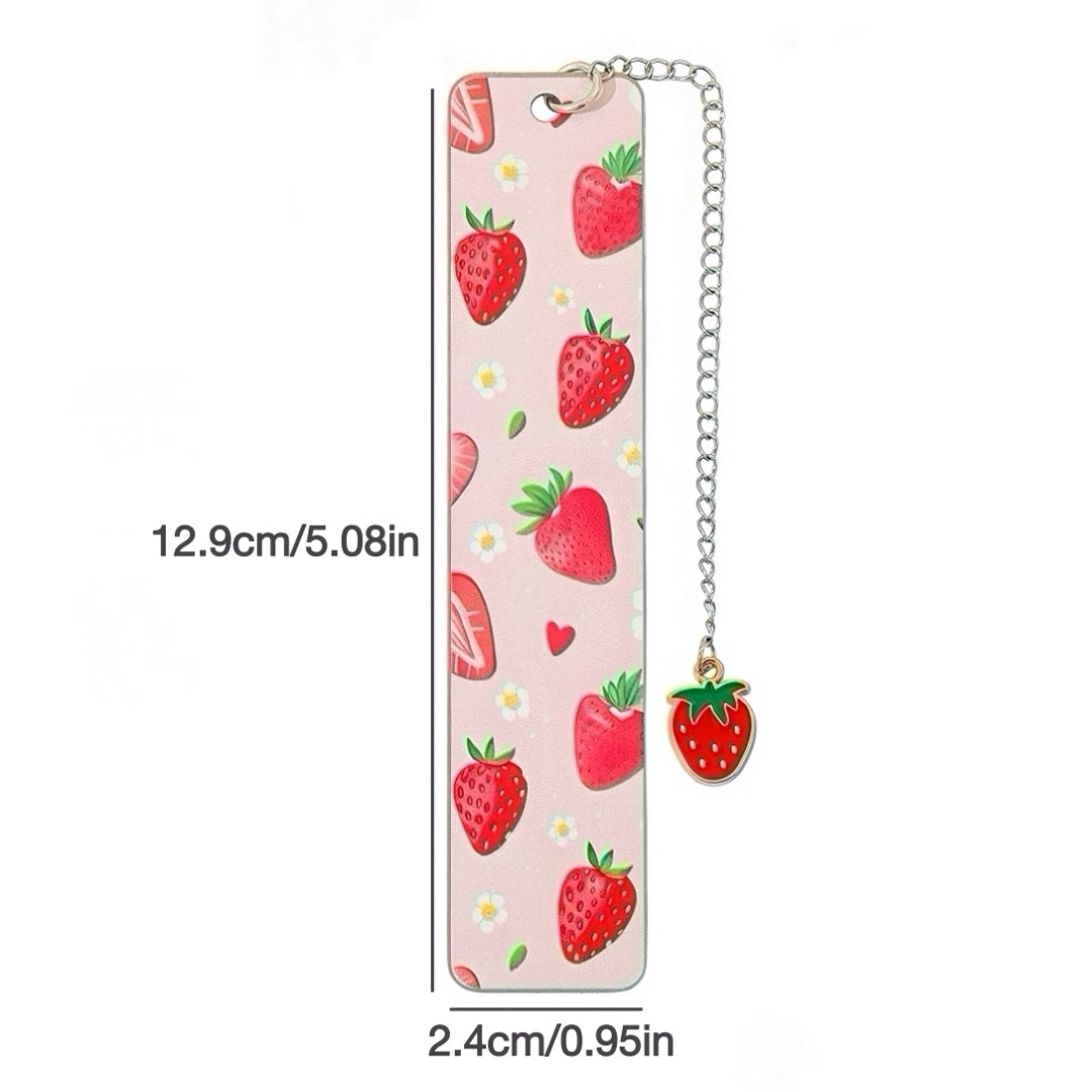 Bold Girl Style Stainless Steel Bookmark
