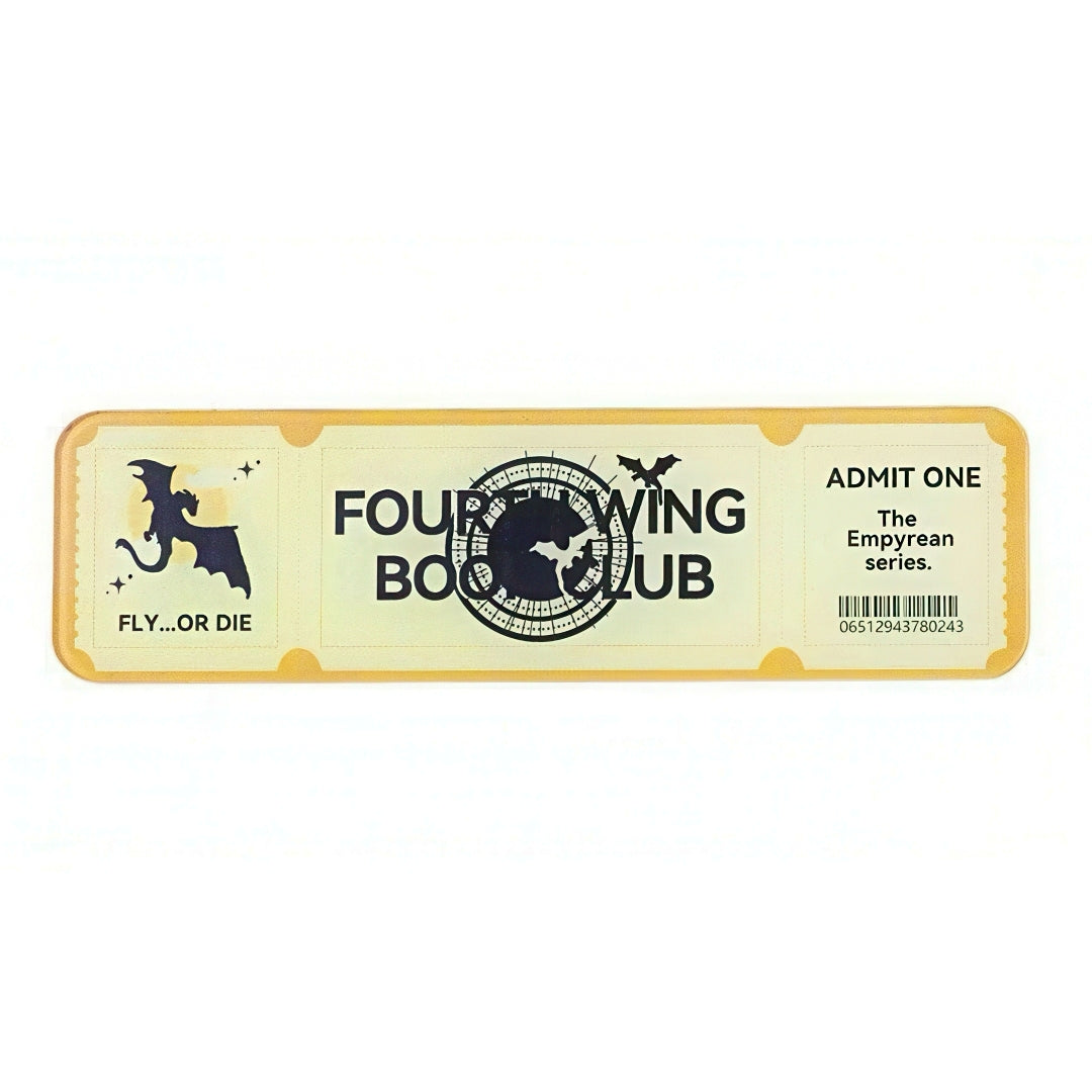 Fourth Wing Themed Acrylic Bookmark