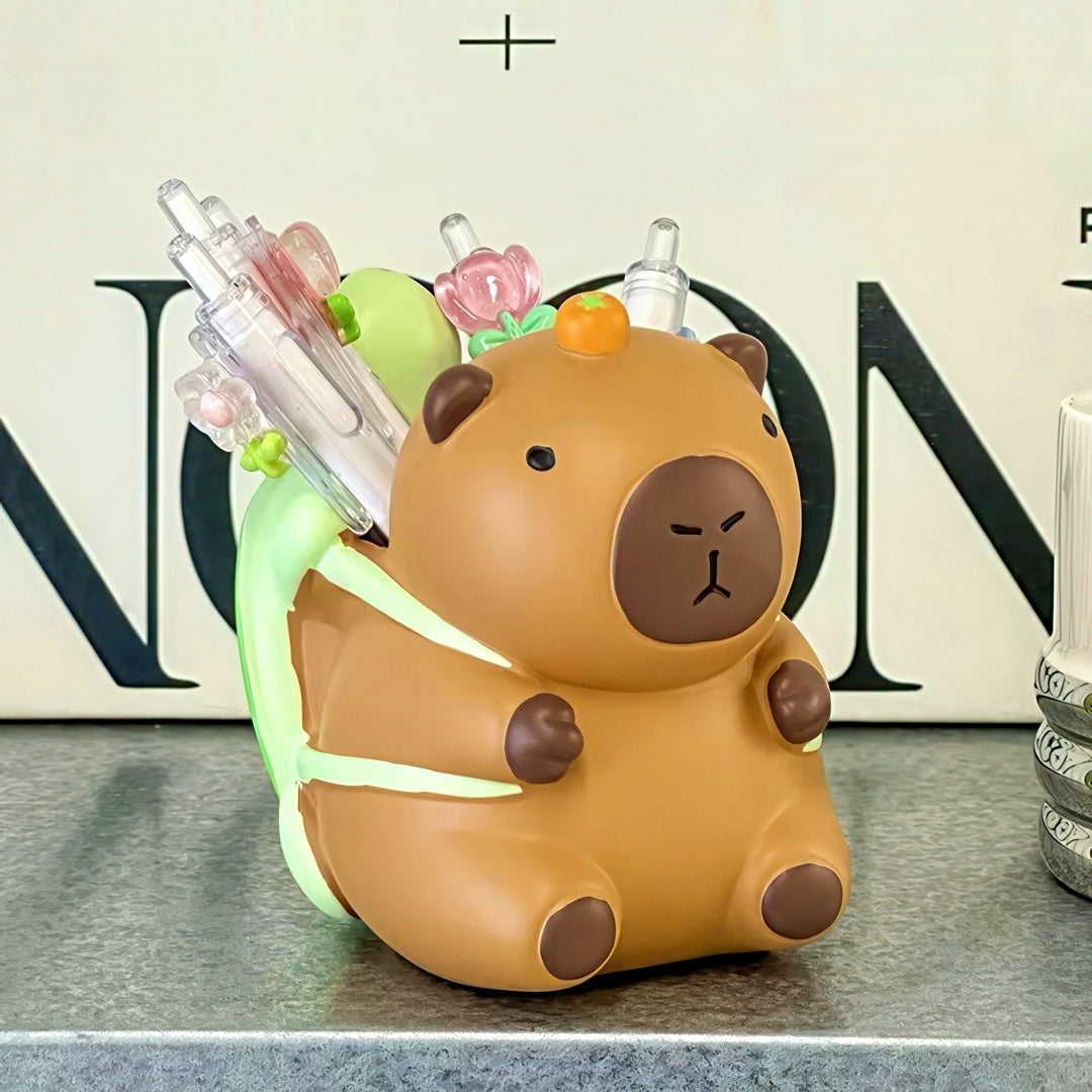 Cute Capybara Pen Holder