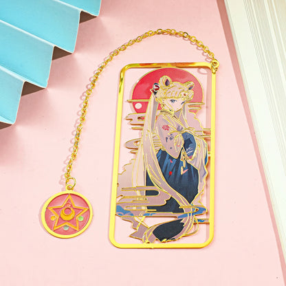 Sailor Moon Manga Themed Metal Bookmark