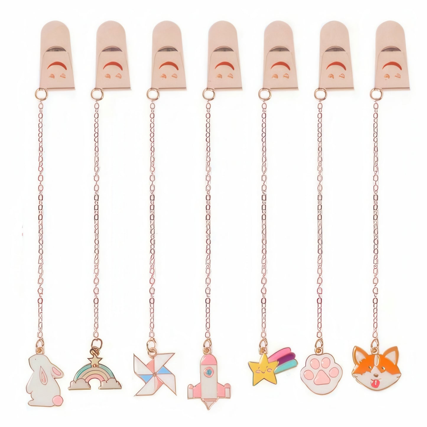 Cute Little Charm Metal Bookmark