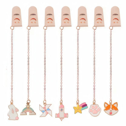Cute Little Charm Metal Bookmark
