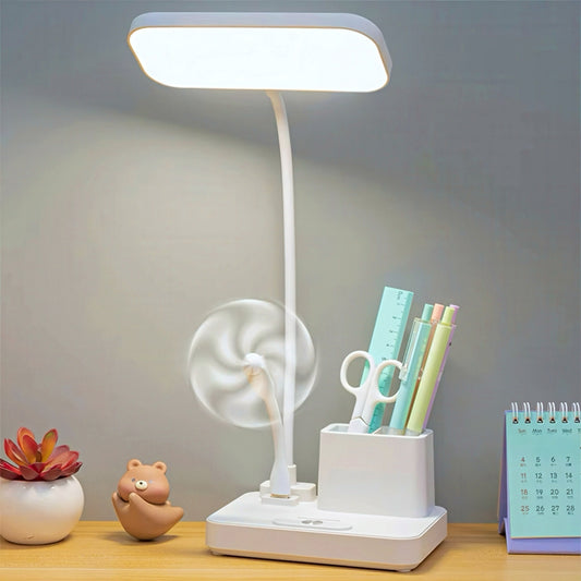 Eye Protection Rechargeable Desk Lamp with Pen Holder