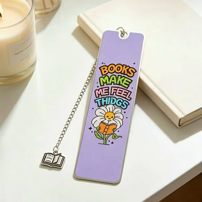 Stainless Steel Bookmark for Book Lovers