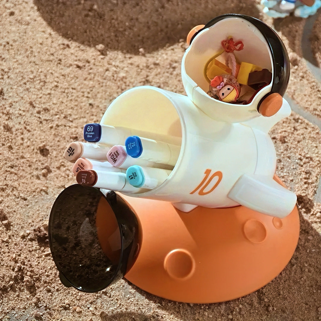 Rocket Shaped Pen Holder