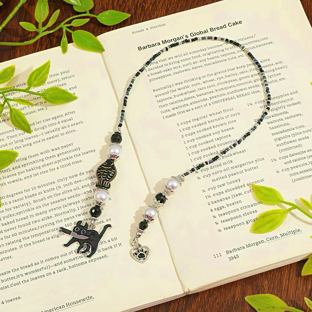 Fantasy Themed Beaded Chain Bookmark