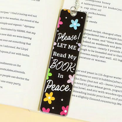 Stainless Steel Bookmark for Book Lovers