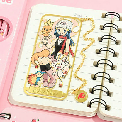 Pokemon Trainers Metal Bookmark