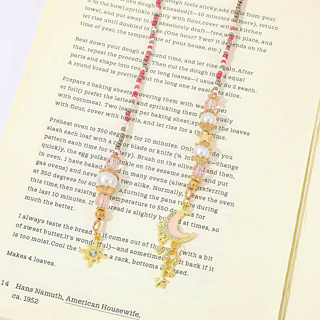 Fantasy Themed Beaded Chain Bookmark