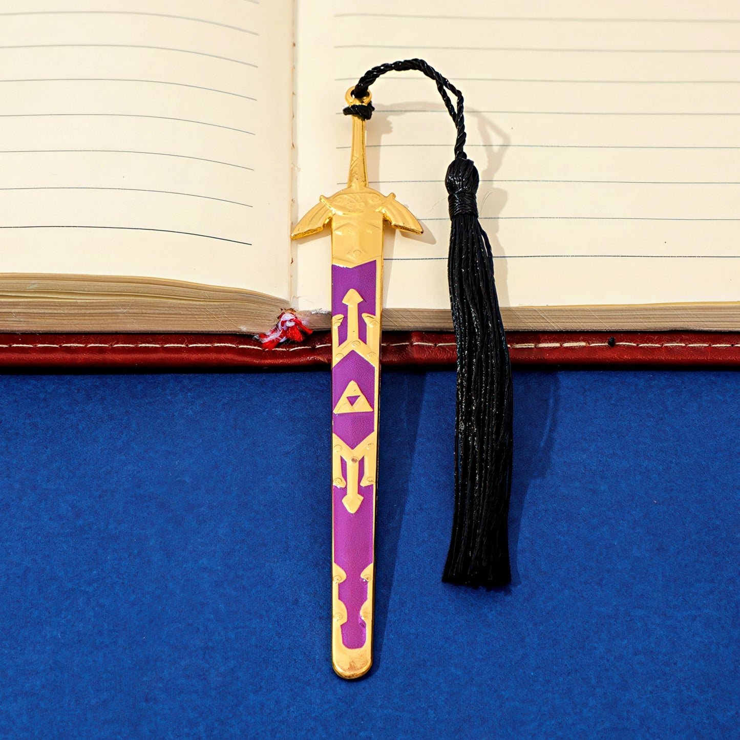 Wuxia Sword Shaped Metal Bookmark