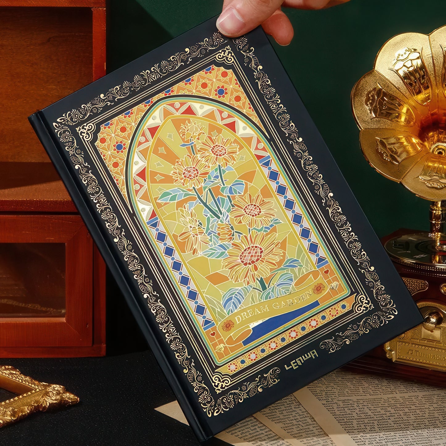 Dream Garden Hardcover Journal