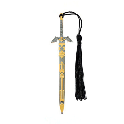Wuxia Sword Shaped Metal Bookmark