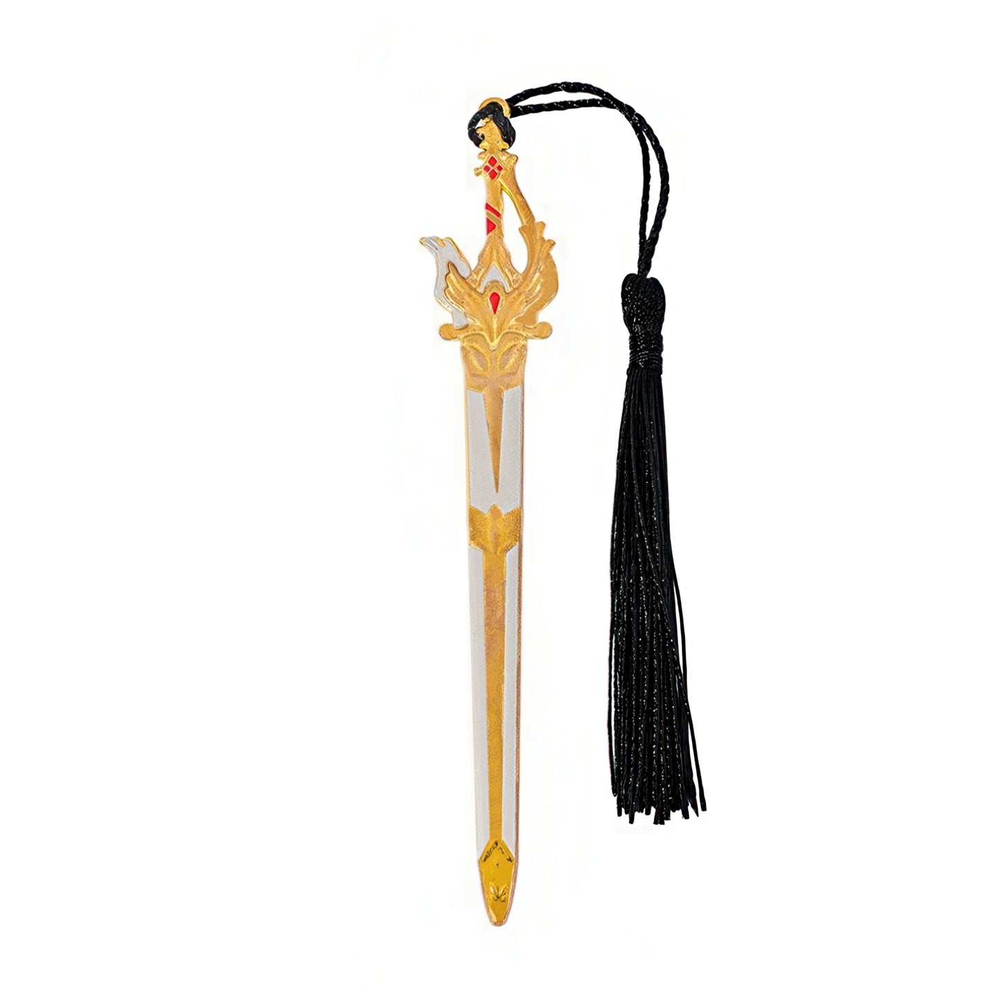 Wuxia Sword Shaped Metal Bookmark