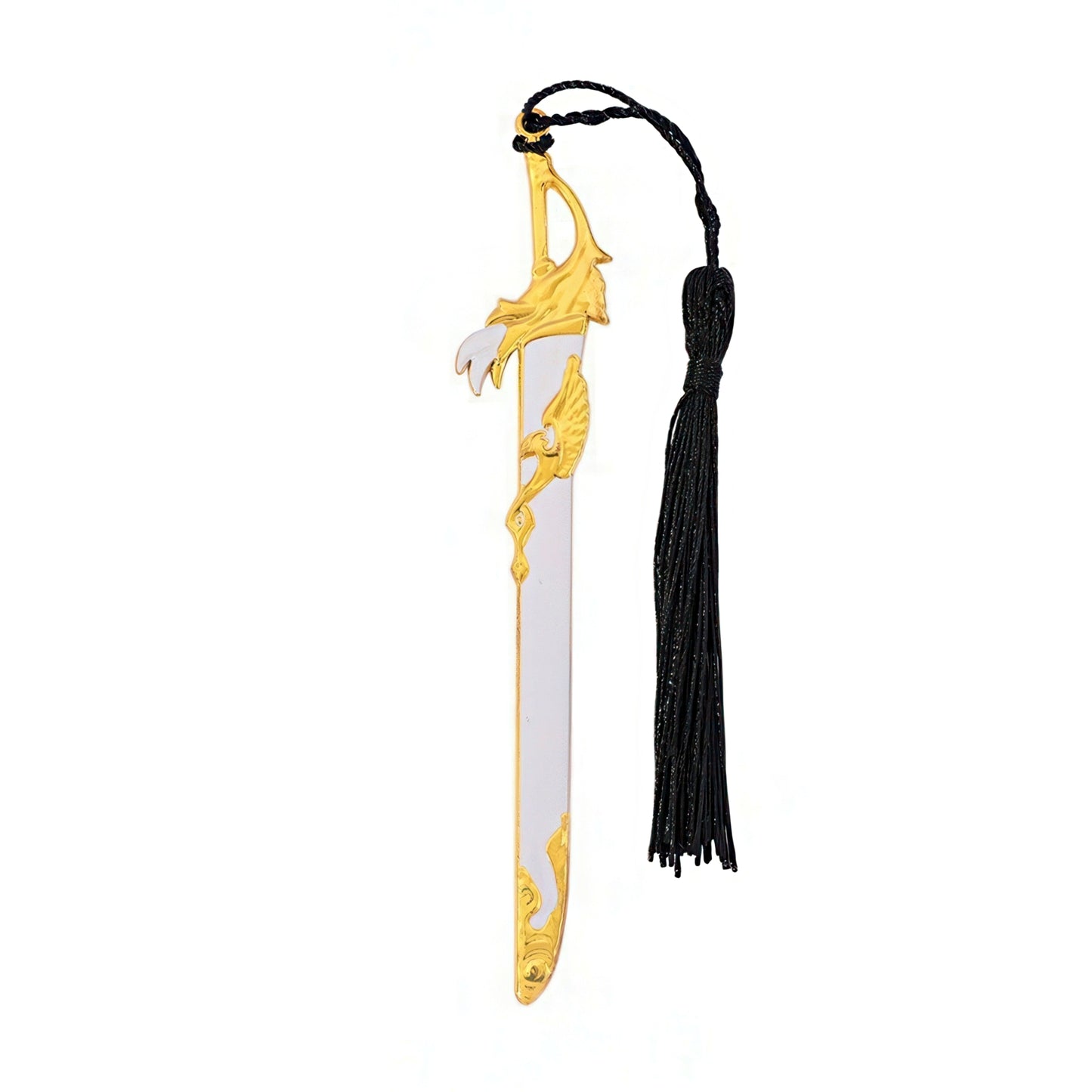 Wuxia Sword Shaped Metal Bookmark
