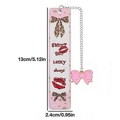 Bold Girl Style Stainless Steel Bookmark