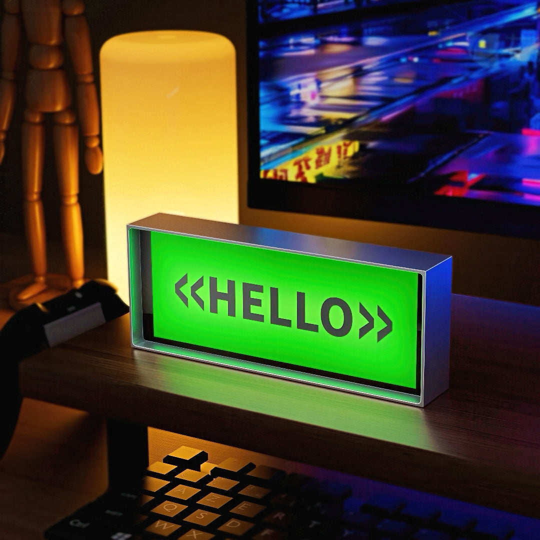Smart Quantum Digital Clock with IPS Display