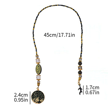Fantasy Themed Beaded Chain Bookmark