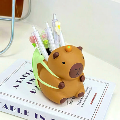 Cute Capybara Pen Holder