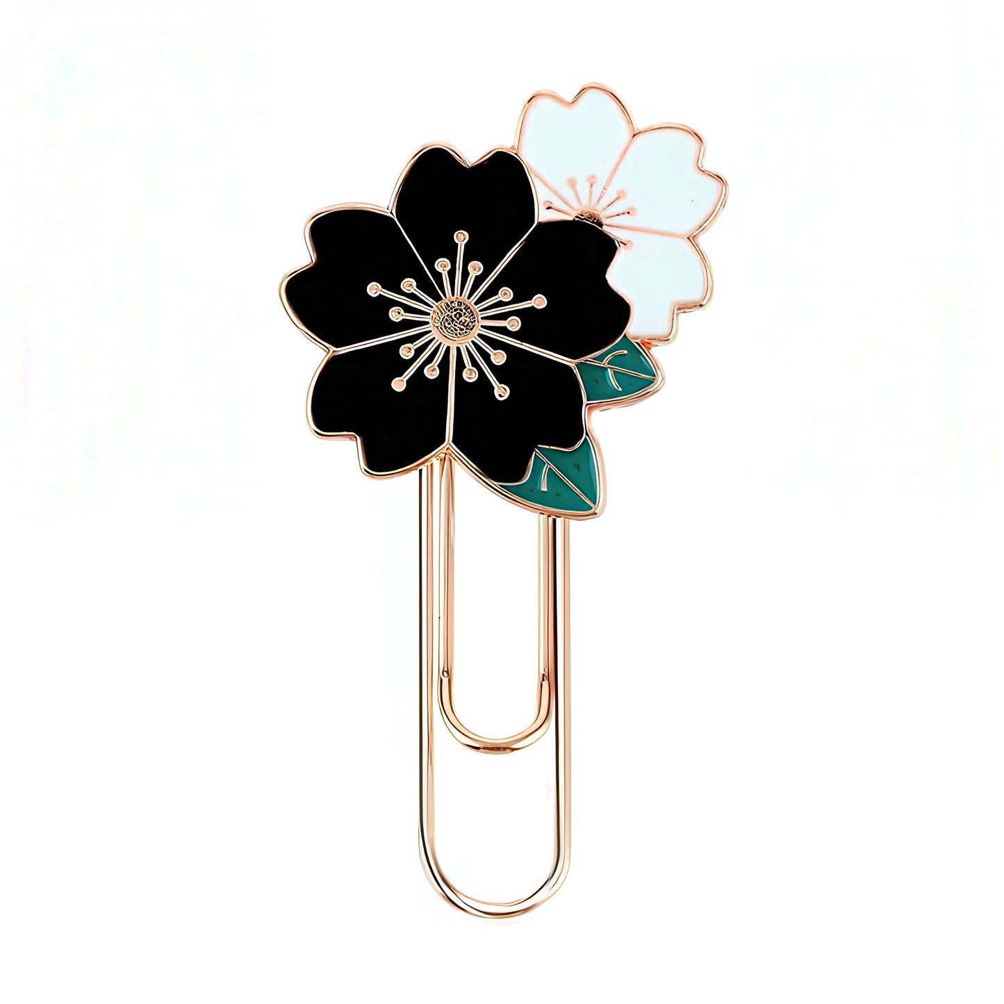 Cherry Blossoms Metal Paper Clip