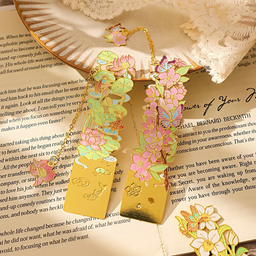 Twelve Flower Fairies Metal Bookmark