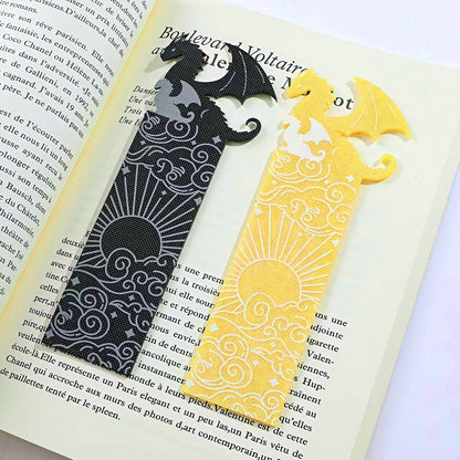 Fourth Wing Dragon Shaped Acrylic Bookmark