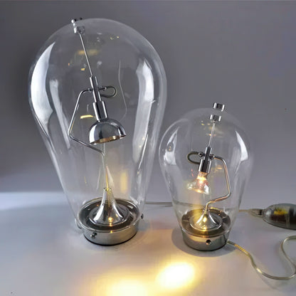 Italian Design Dimmable LED Blown Glass Desk Lamp