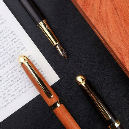 Business Signature Wooden Fountain Pen