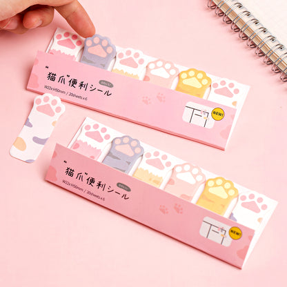 Cat Paw Sticky Index Tabs
