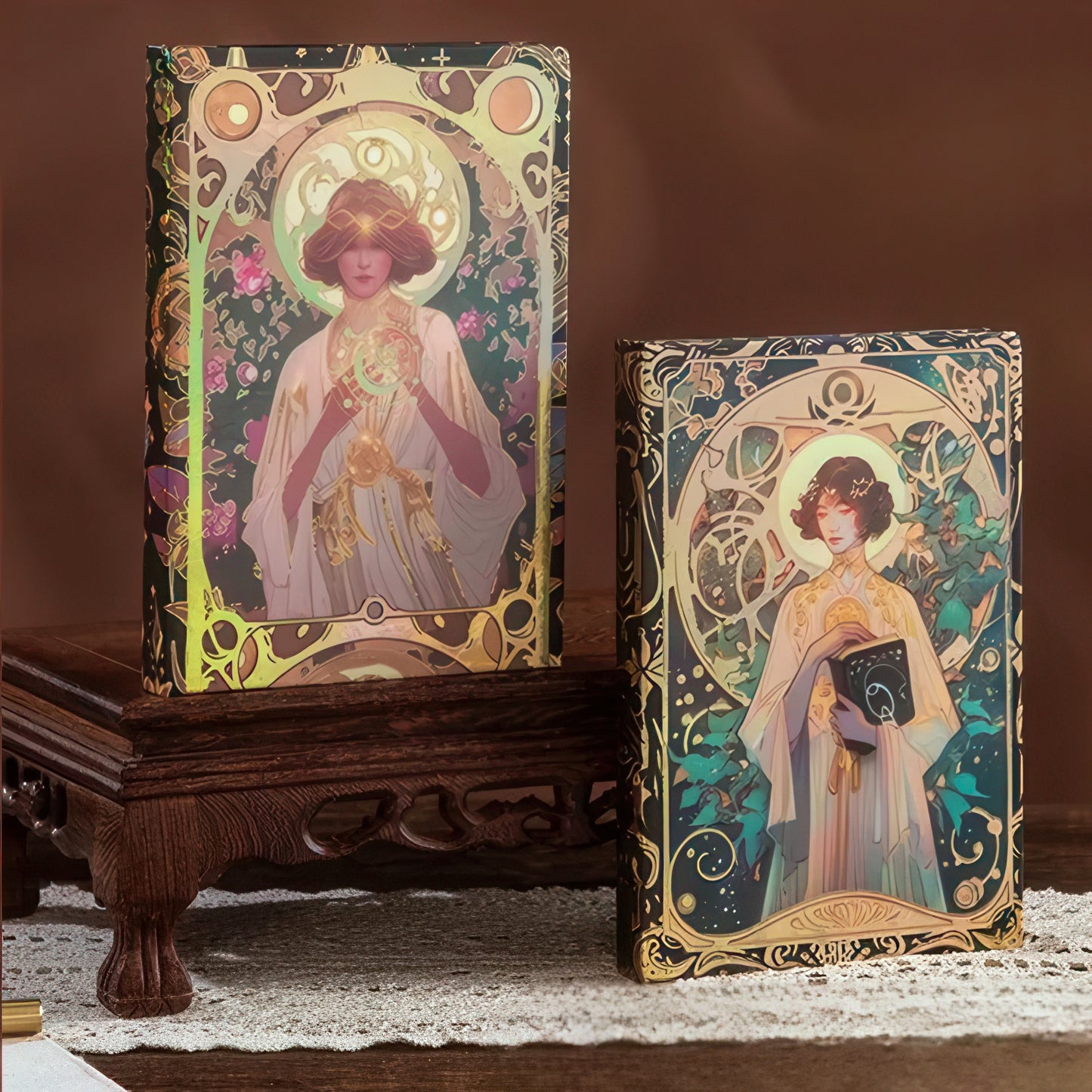 Art Nouveau Style Hardcover Journal