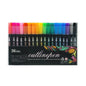 Double Line Outline Metallic Marker Set