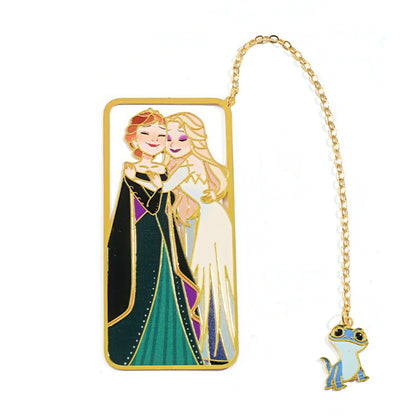 Disney Movie Frozen Elsa and Anna Metal Bookmark