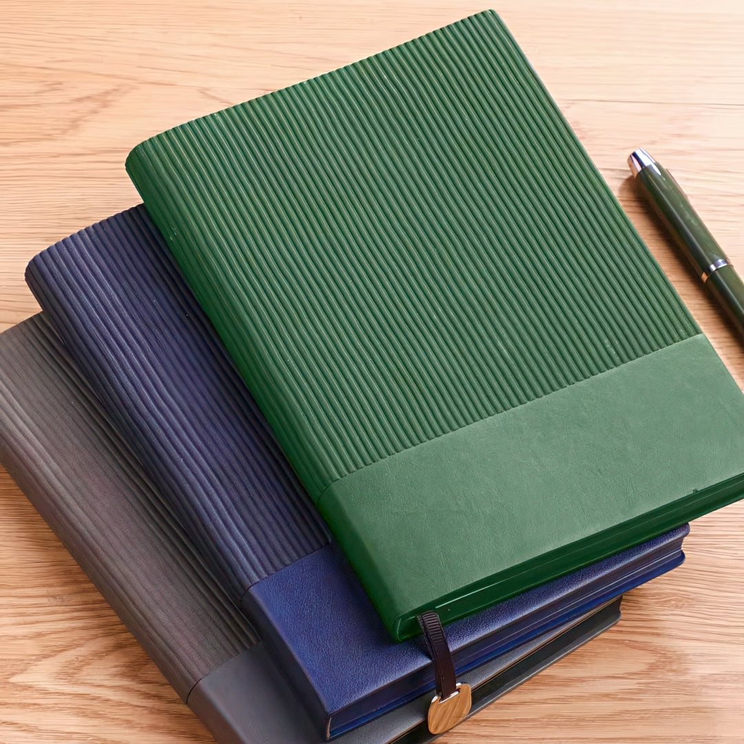 A5 Aesthetic Faux Leather Notebook