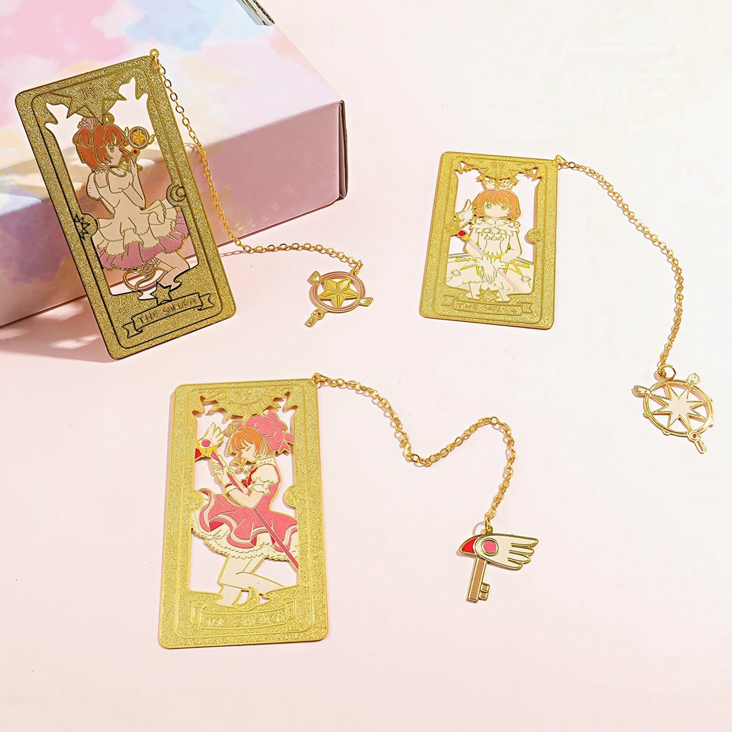 Cardcaptor Sakura Manga Themed Metal Bookmark