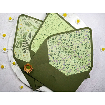 Vintage Painting Lined Envelopes