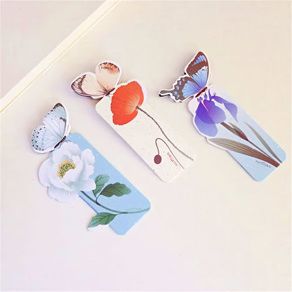 3D Butterfly Paper Bookmark