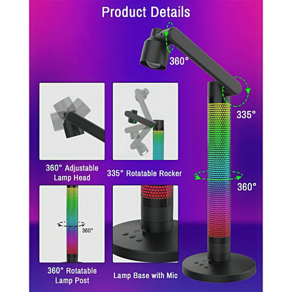 Smart Desk Lamp with Ambient Lighting
