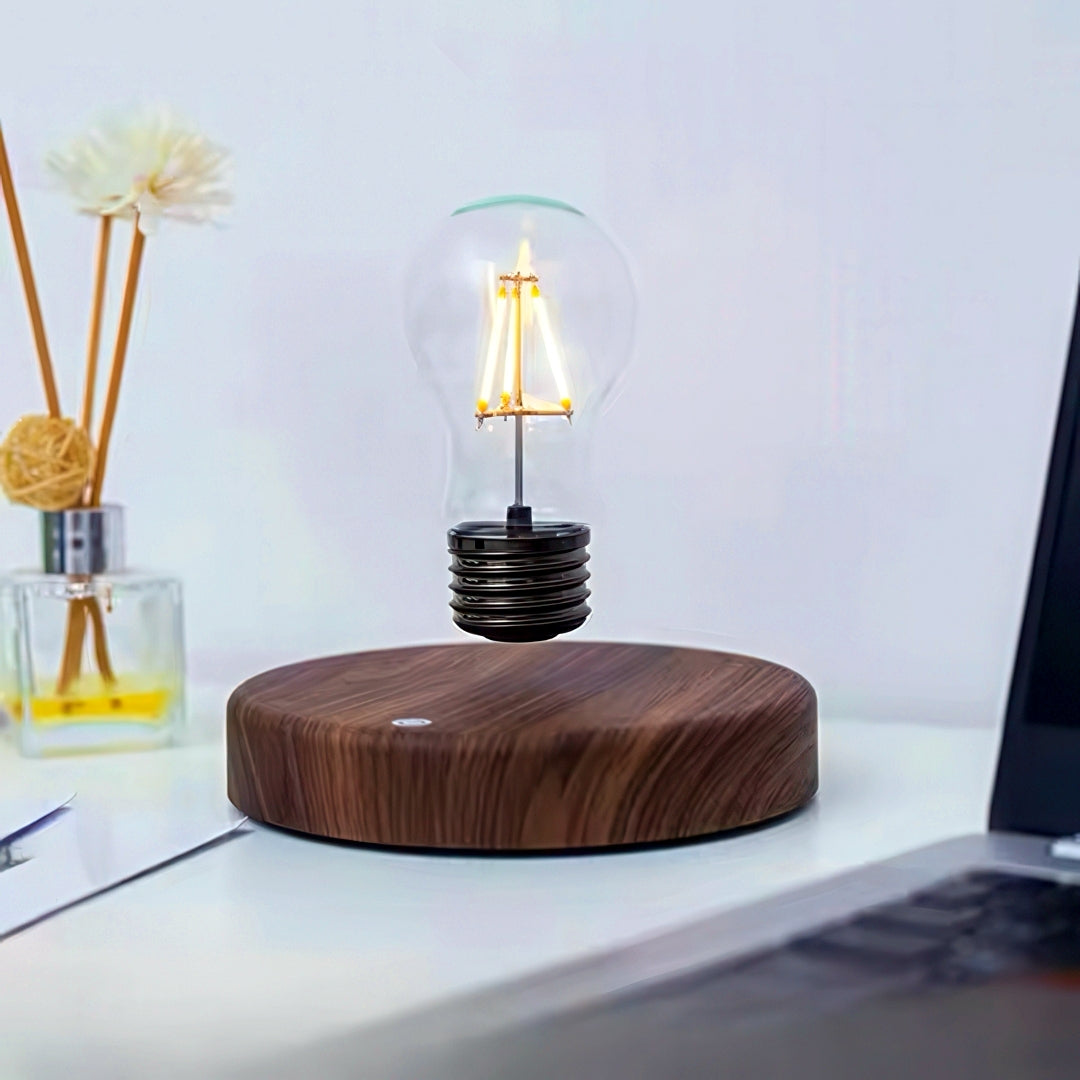 Floating LED Bulb Table Lamp