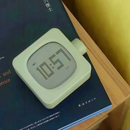 Rechargeable Alarm Clock with LCD Display